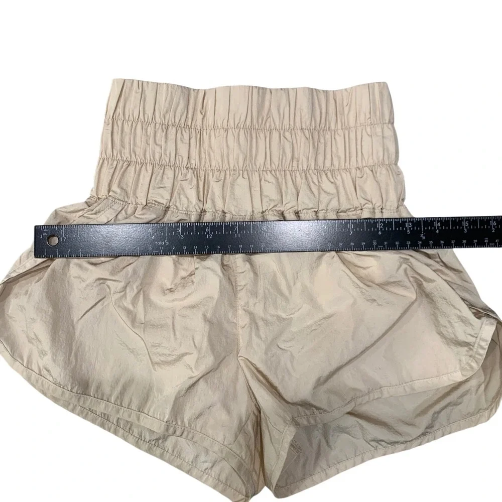Free People Movement‎ The Way Home Shorts XS Beige Athletic Running Gym